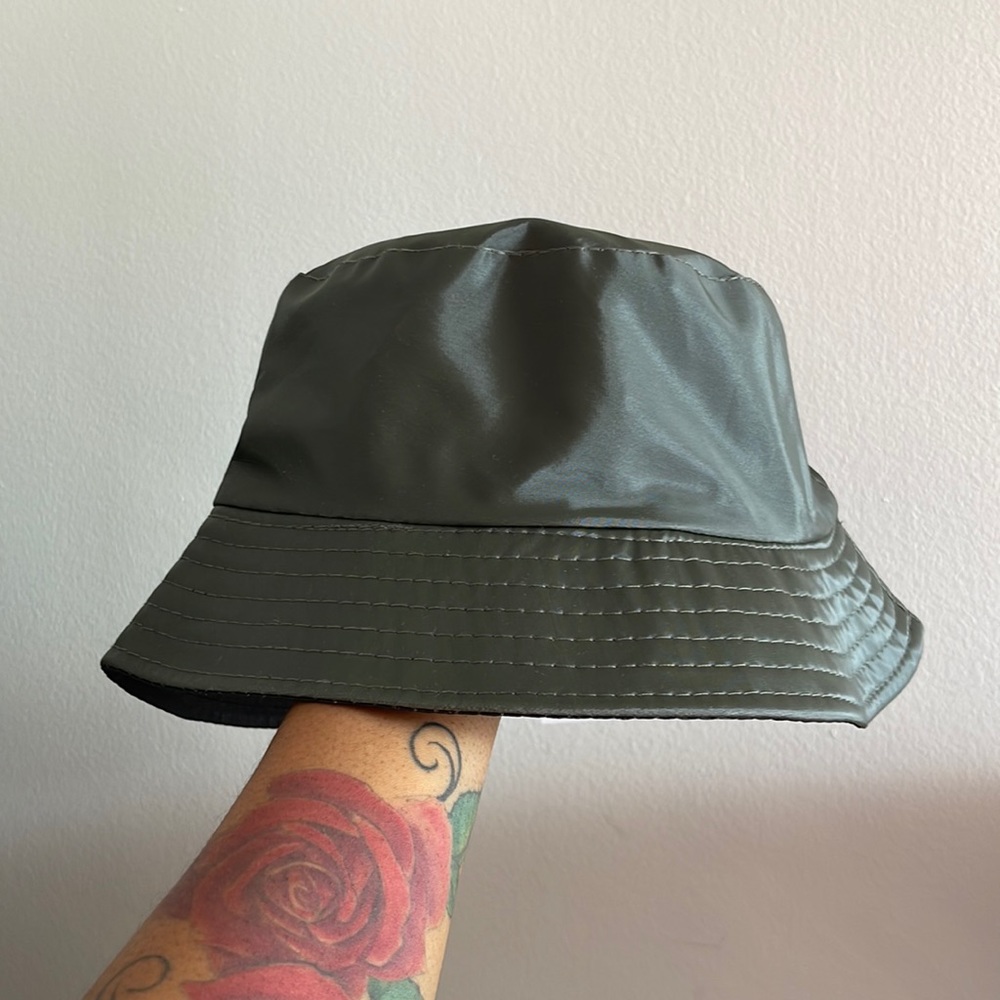 Dark Green Bucket Hat